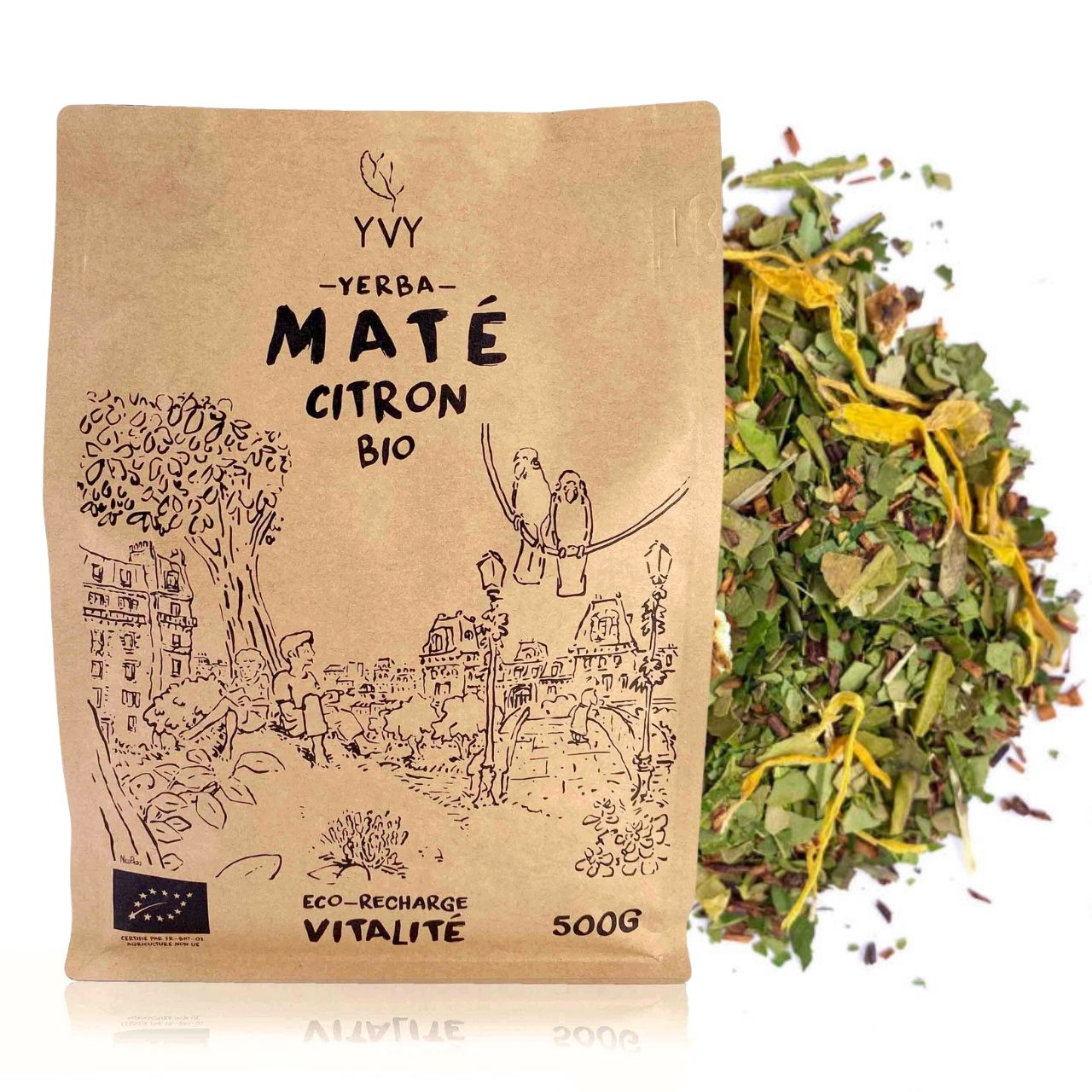 maté citron bio 500g